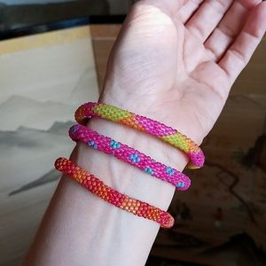 Fair trade bead bracelets
